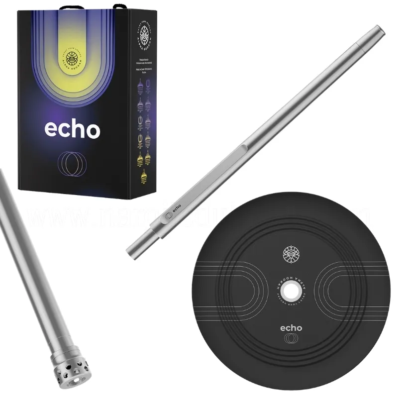 Alpha Echo Silver Nargile