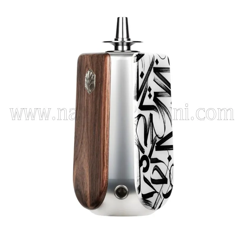Mr Wood Prisma Silver Walnut Nargile Takımı