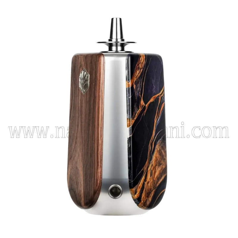 Mr Wood Prisma Silver Walnut Nargile Takımı