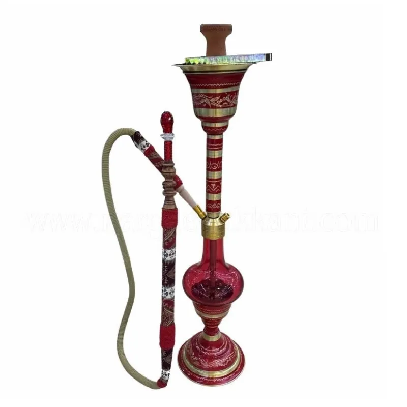 Azeri Nargile Takımı İşlemeli ( Büyük Boy )