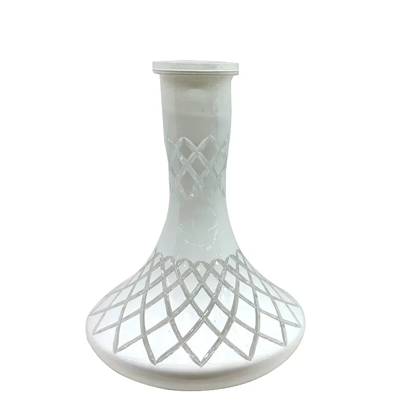 Rus Ufo Modeli Geçmeli Kesme Boyalı Nargile Şişesi