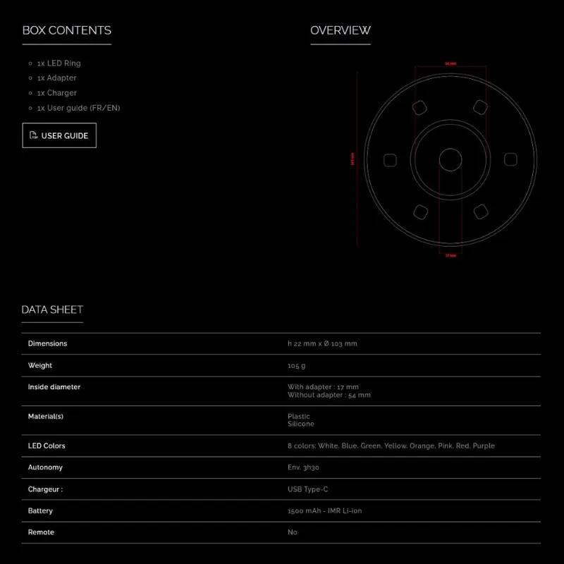 Hooky Tepsi Altı Led Işık