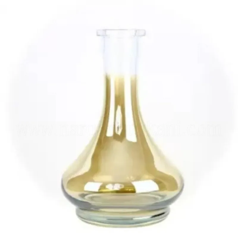 Rus Damla Modeli Geçmeli Nargile Şişesi Füme