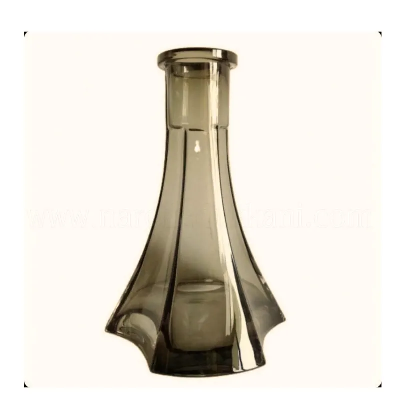 Rus Üçgen Modeli Geçmeli füme Nargile Şişesi 