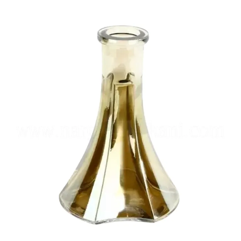 Rus Üçgen Modeli Geçmeli füme Nargile Şişesi 